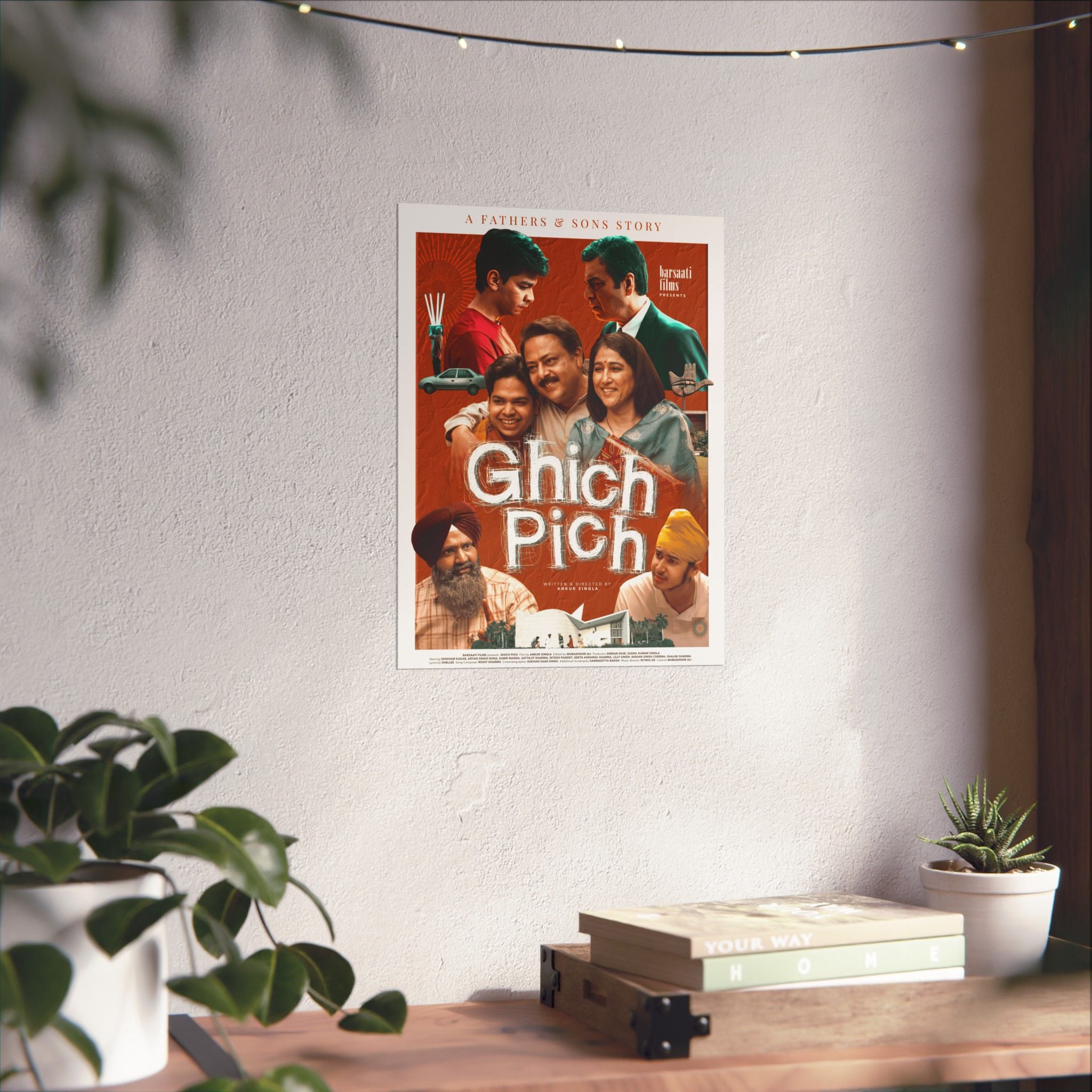 Ghich Pich Matte Vertical Poster