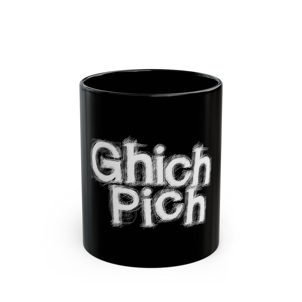 Ghich Pich Chic Black Mug