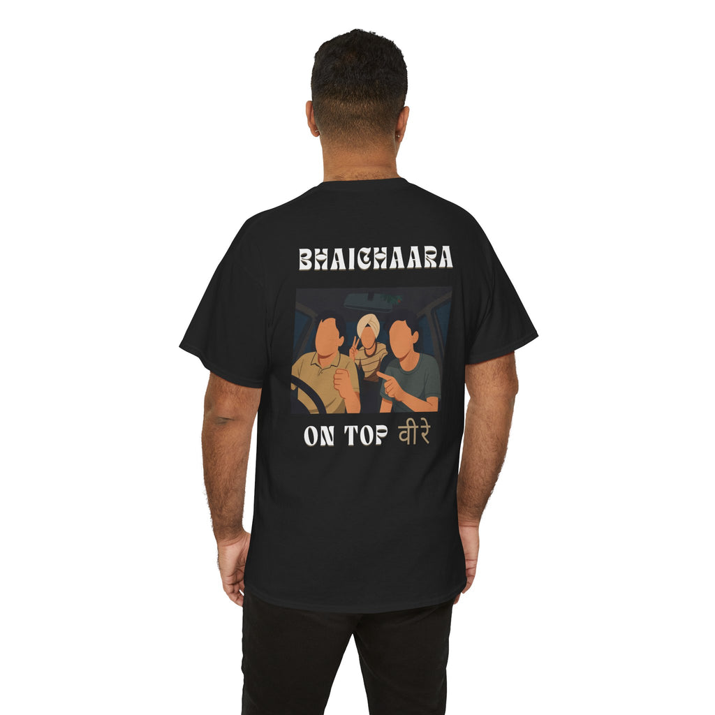 Ghich Pich Bhai Chaara On Top Graphic Tee - Unisex Cotton Shirt