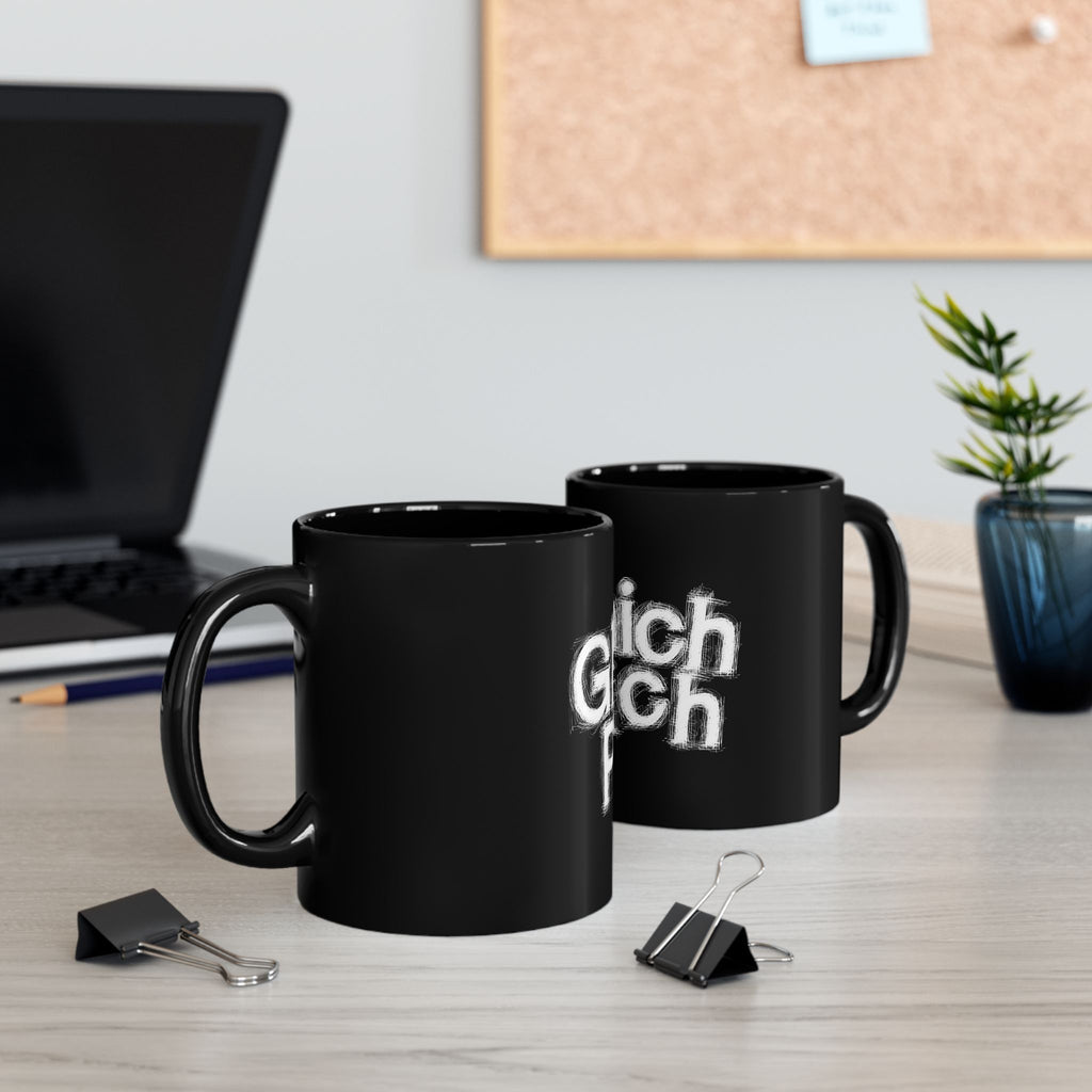 Ghich Pich Chic Black Mug