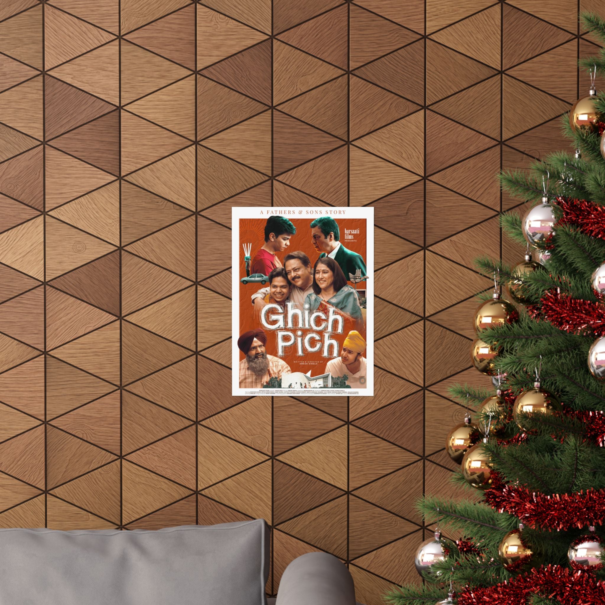 Ghich Pich Matte Vertical Poster